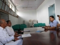 Meeting with Nepal Medical Association Members about health status.