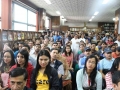 Youth participants at Nepal Bharat Library Hall to attend the talk Program on topic  The Balance sheet of Life. 13 sept
